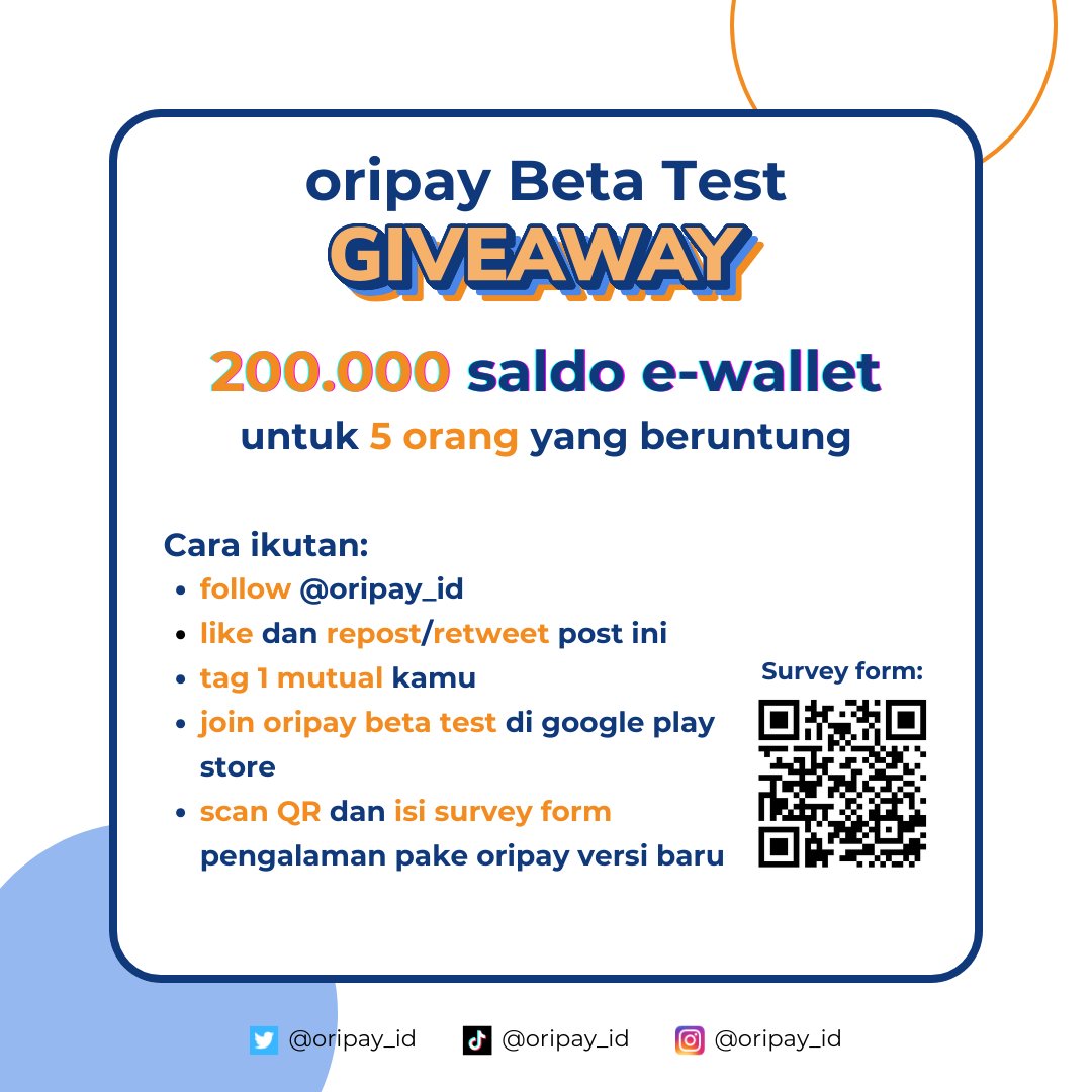 oripay - Tuker saldo antar wallet tweet media