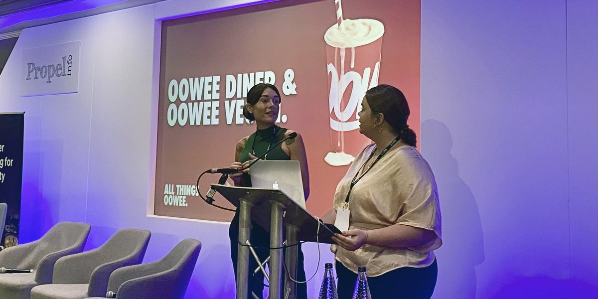 PaulCharity1's tweet photo. 👀ONES TO WATCH
Verity Foss, co-founder and Lina Blythe, operations director of @ooweevegan, talk about the growth and evolution of the plant-based fast food concept.
👉 https://t.co/dpZdlF4YN2
🌞#propelsummer https://t.co/PWupc1h4oG