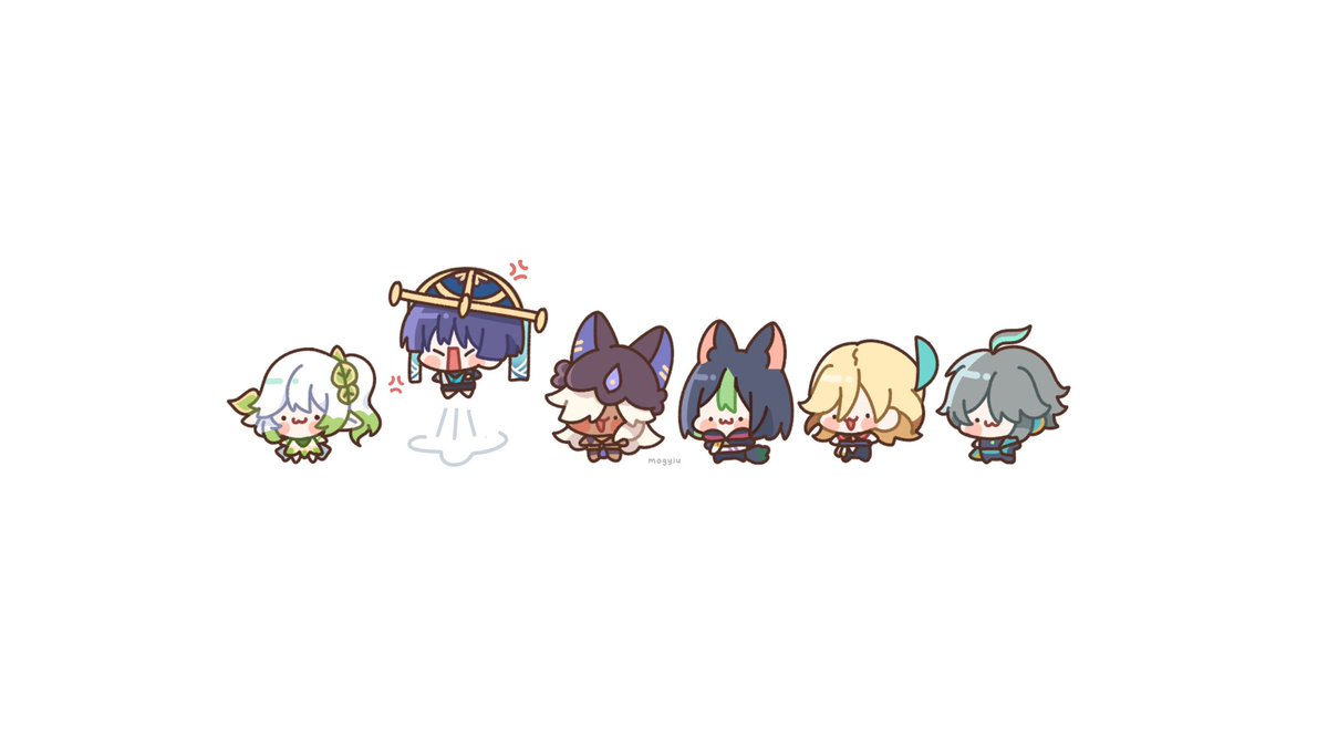 mogyiu's tweet photo. #原神 doodles (1/5): sumeru 🪴 https://t.co/6bIhEm3J8Y