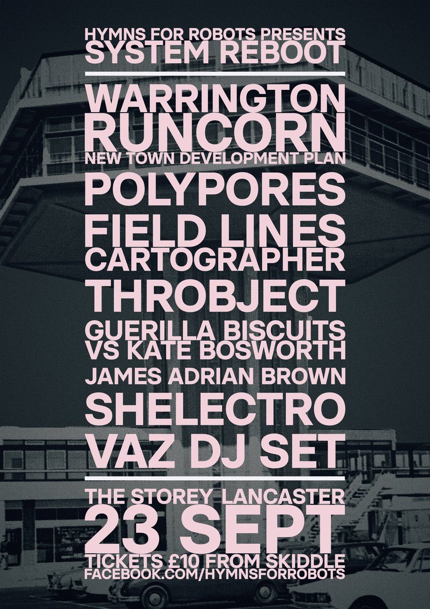 FieldLinesCartographer (@flcartographer) on Twitter photo Really looking forward to playing an ‘OG home’ gig at lovely @InDropped on Saturday before an ‘adopted home’ (30+yrs) here in wonderful Lancaster in a couple of weeks.
Cov sold out, a few tickets left for LA1. Absolute lads @RuncornPlan & <a href="/stephenjbuckley/">Polypores 🌳👽🌳</a> for both too ✊🏻 Really looking forward to playing an ‘OG home’ gig at lovely @InDropped on Saturday before an ‘adopted home’ (30+yrs) here in wonderful Lancaster in a couple of weeks.
Cov sold out, a few tickets left for LA1. Absolute lads @RuncornPlan & <a href="/stephenjbuckley/">Polypores 🌳👽🌳</a> for both too ✊🏻