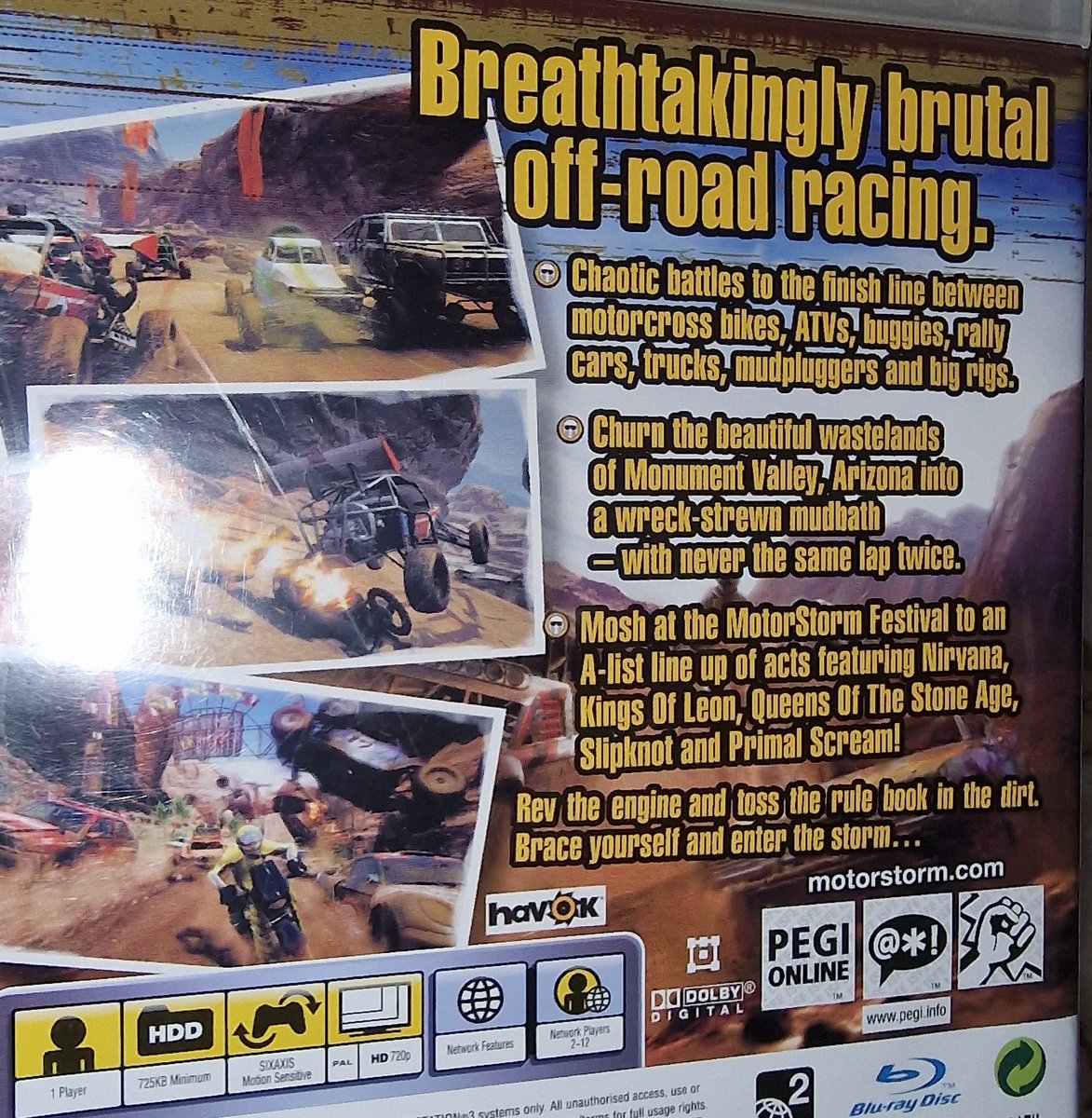 RBurnand's tweet photo. Another addition to my #PS3game for my collection. Motorstorm is such a great title and its sequels I'll be picking up at sometime on #PS3 https://t.co/oy6svanru1