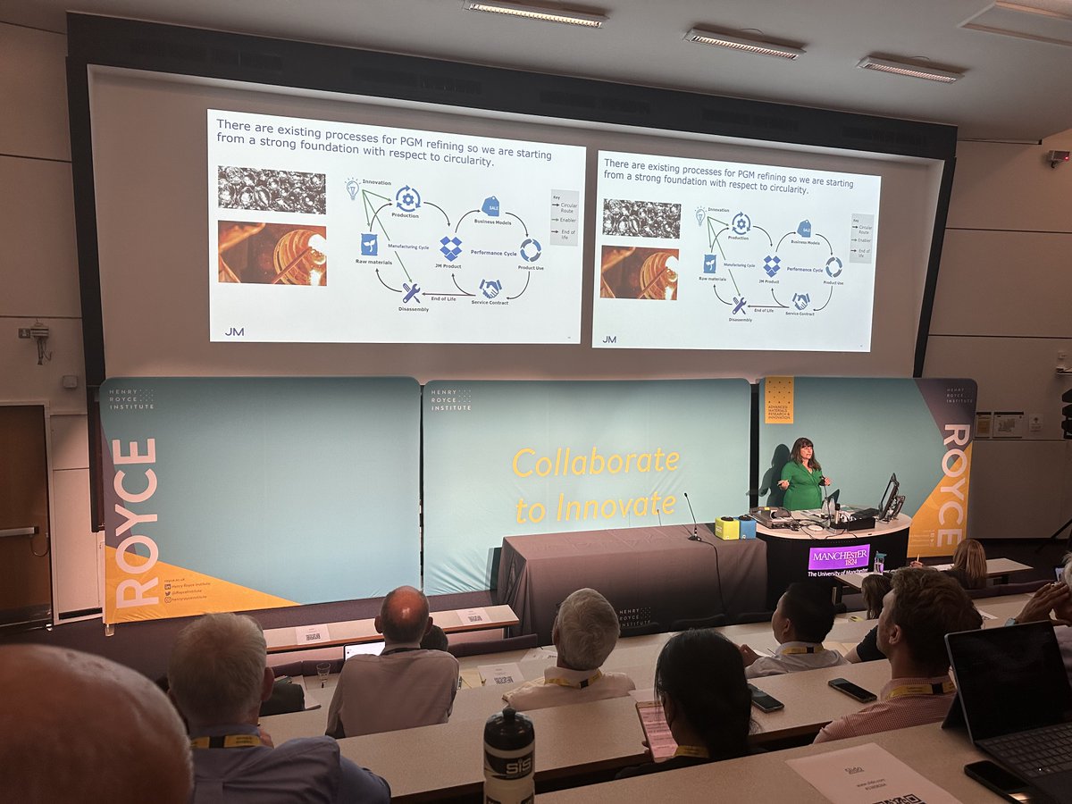 Dr Liz Rowsell OBE, Corporate R&D Director for @Johnson_Matthey talks the materials challenges and solutions for hydrogen electrolysis in the UK.