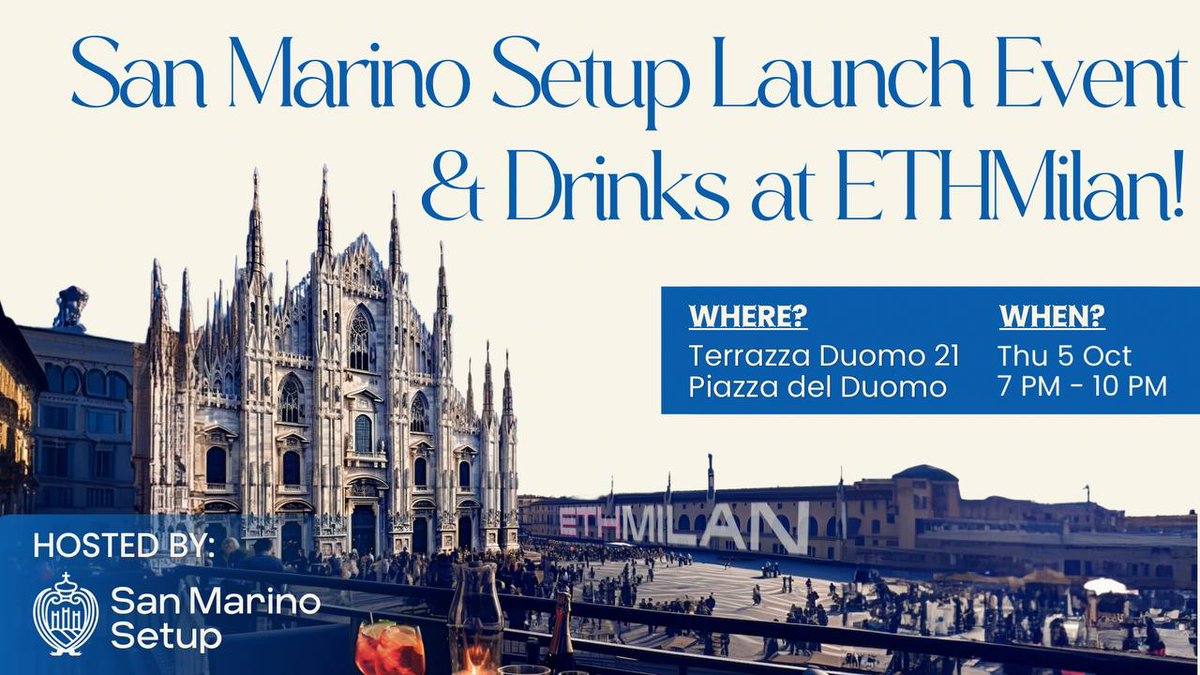 San Marino Setup tweet media