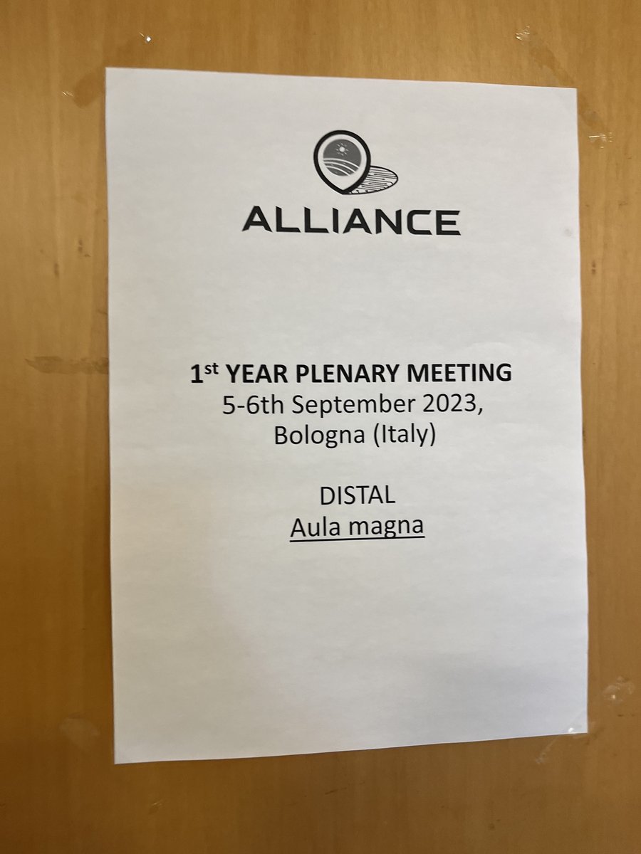 alliance_proj's tweet photo. Live from the consortium meeting in Bologna 👇

#AllianceProjectEu #HorizonEU #FoodFraudFight https://t.co/99C1PSgTss