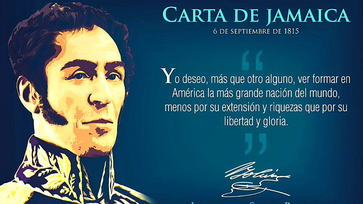 Hace 208 años, las ideas del Libertador Simón Bolívar quedaron plasmadas para la Historia en un documento que inspiró a muchos líderes a continuar la lucha independentista en América Latina: La Carta de Jamaica. #DeZurdaPor te invita adentrarte en la significación histórica de…