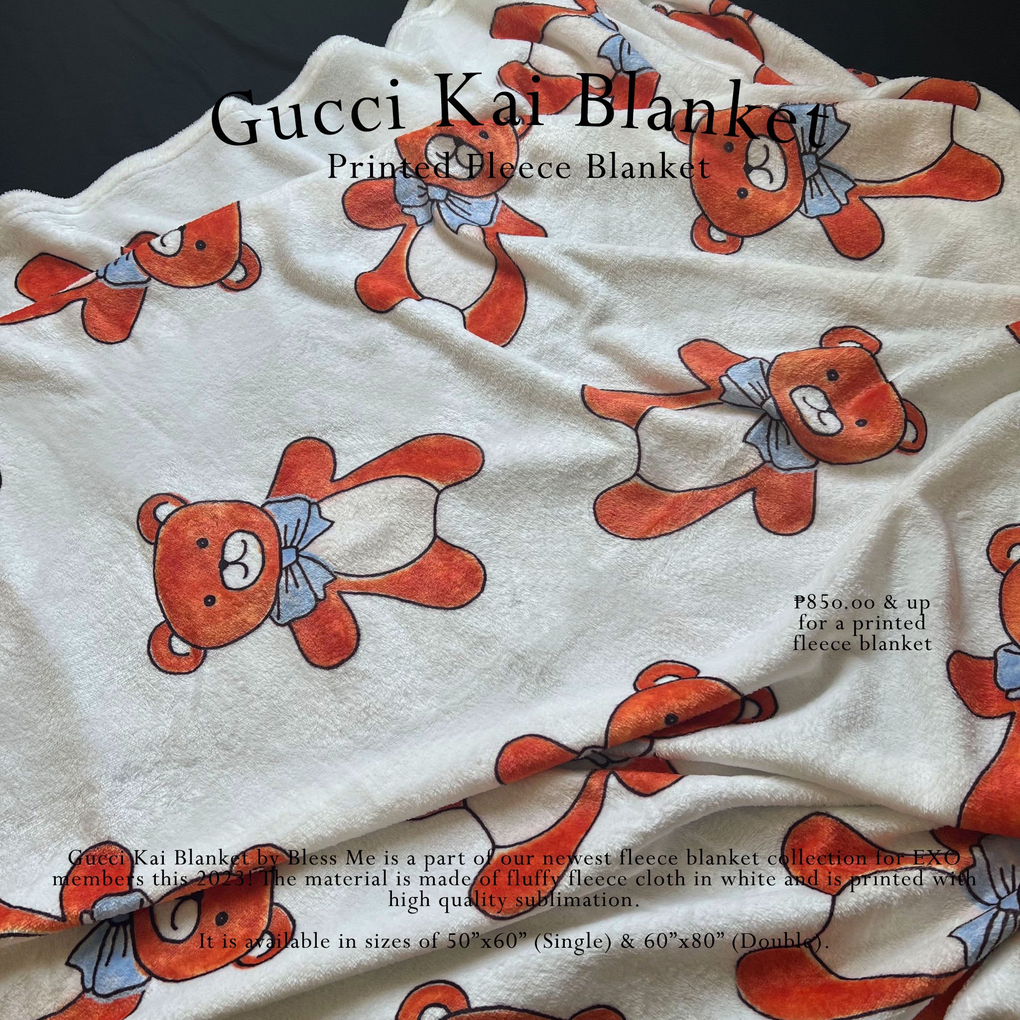 Gucci fleece blanket hotsell