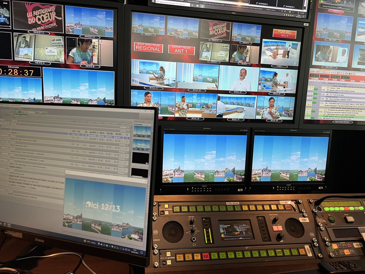 La première d’ici 12/13 Picardie va démarrer, avec <a href="/DelphineDubourg/">Delphine Dubourg</a> ;)