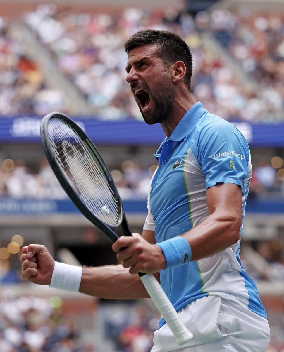 DjokerNole's tweet photo. IDEMOOO LET’S GOOOOO 4️⃣7️⃣  #USOpen https://t.co/6p7jk2iTK4
