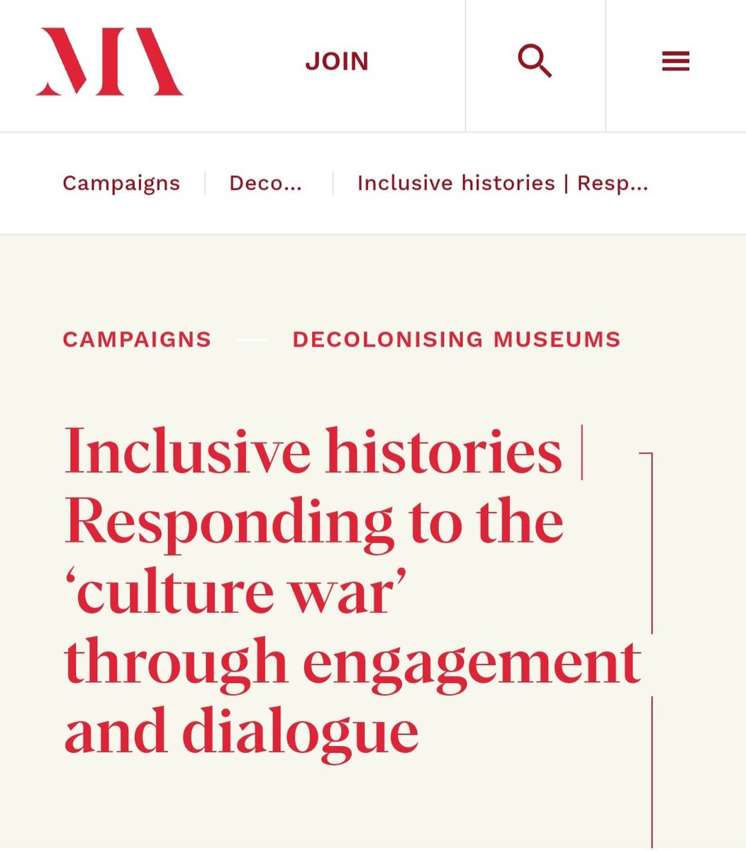 Corinne Fowler (@corinne_fowler) on Twitter photo What I learned about culture wars & how I responded. See link below: <a href="/MuseumsAssoc/">Museums Association</a>
museumsassociation.org/campaigns/deco⊠What I learned about culture wars & how I responded. See link below: <a href="/MuseumsAssoc/">Museums Association</a>
museumsassociation.org/campaigns/decoâŠ