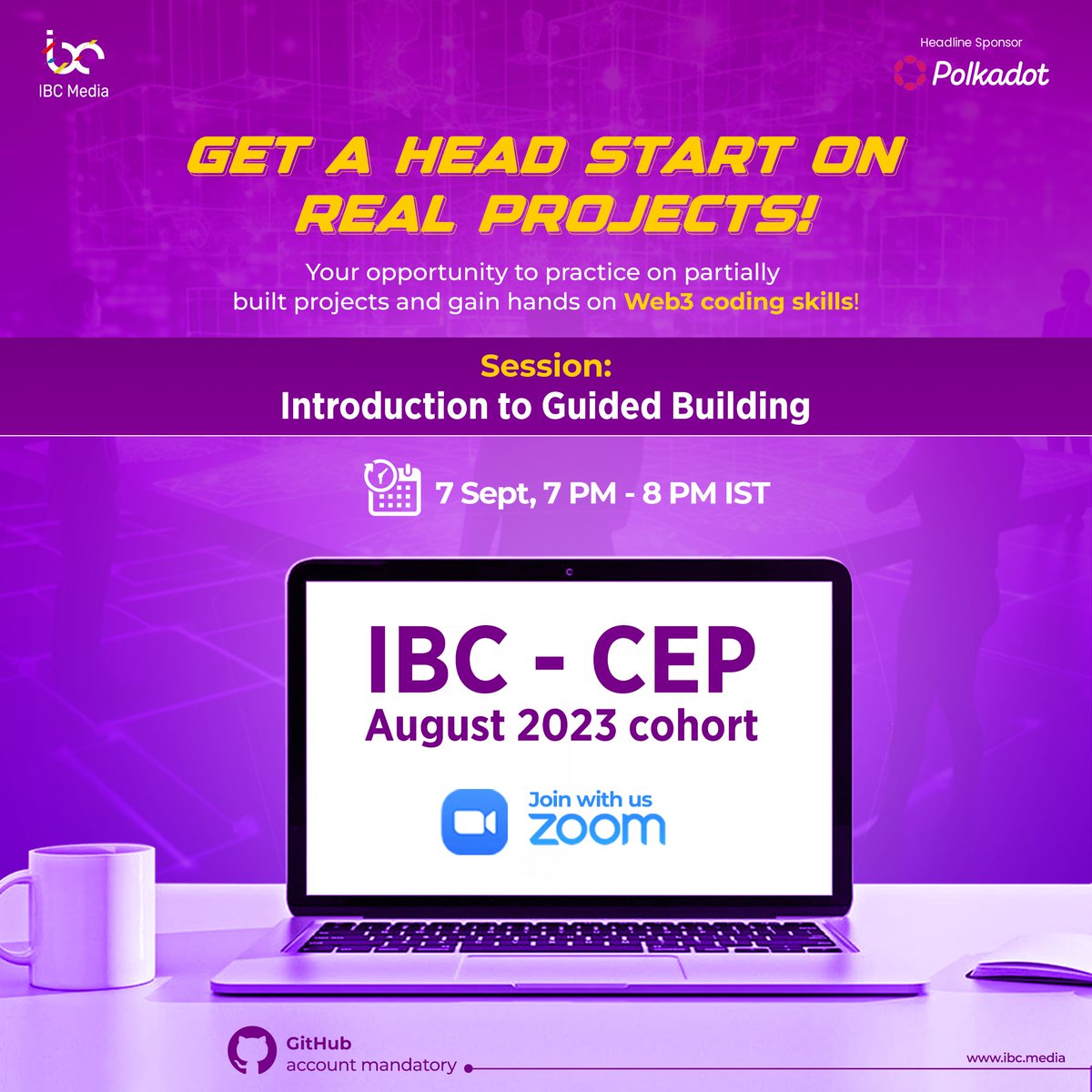 🚀 Join our Sept 7, 7-8 PM IST Web3 Skills Test! Practice before real projects.
Prepare: ✅ GitHub Account ✅ System Setup ✅ Watch CEP Module 2 ✅ Individual Guided Building
Ready for the challenge? Register: ibc.media/cep 📋👩‍💻
Supercharge your Web3 skills! 🔗 #Web3