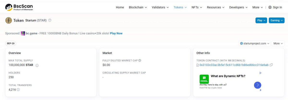 Stariumchain's tweet photo. STARIUM LOGO ALREADY APPPEAR IN BSCSCAN.
#Star #Starium #Stariumchain #bnb #blockchain 

https://t.co/QGLGW132Re https://t.co/RjzzI5XqH8