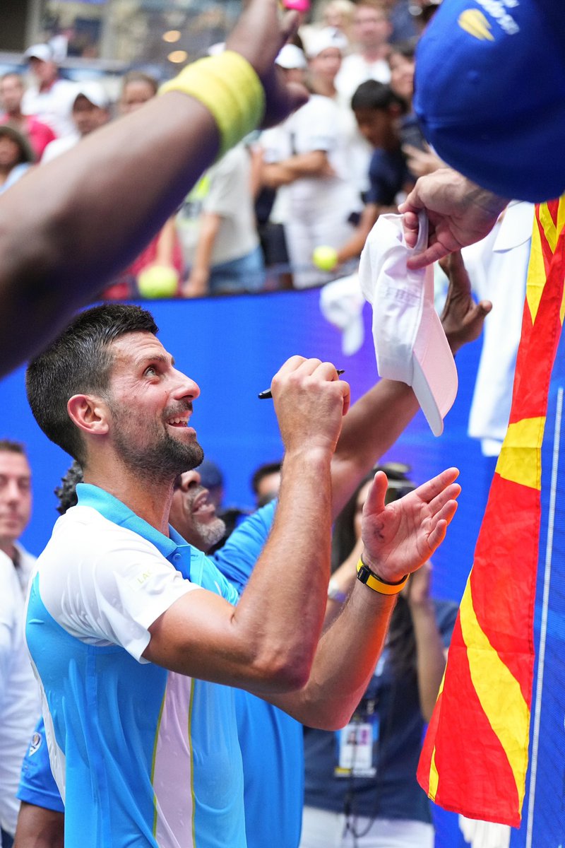 DjokerNole's tweet photo. ❤️🫶🙏 📸: @gwephoto @usopen https://t.co/nJN6KGq1nc