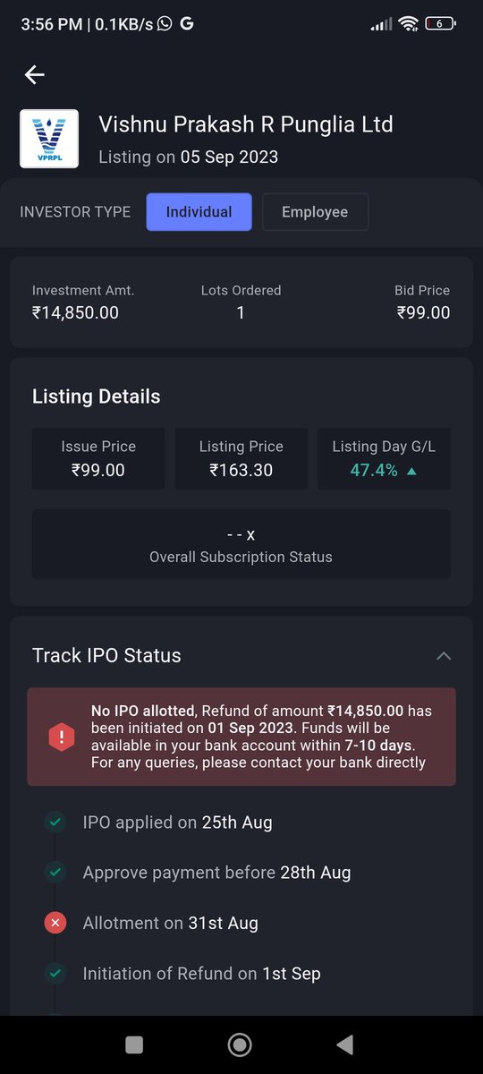 absolute_mayank's tweet photo. Ange broking apne client ka koi dhyan nahi rakhta hai mai 1 September se daily costomer care call kr rha hu lekin mere baat nahi suni ja rhi hai maine vishnu prakash ke ipo me ek hi lots pe do account se payment kr di thi leni meri koi help nahi ho rhi hai @AngelOne @SEBI_India https://t.co/ispVs5tA3o