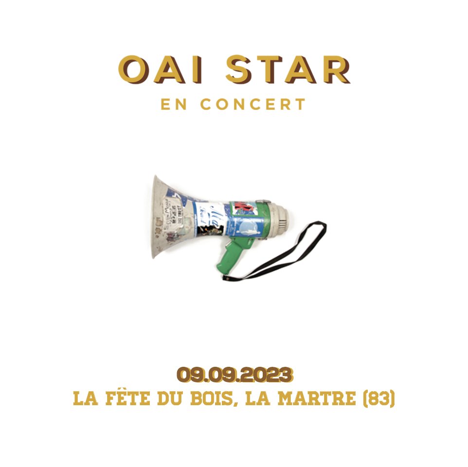 Rdv bouillant samedi pour la Fête du Bois à La Martre dans le 83 🔥🤘🏼

#oaistar #concert #zuluoscarbravoindia #festival #lamartre
