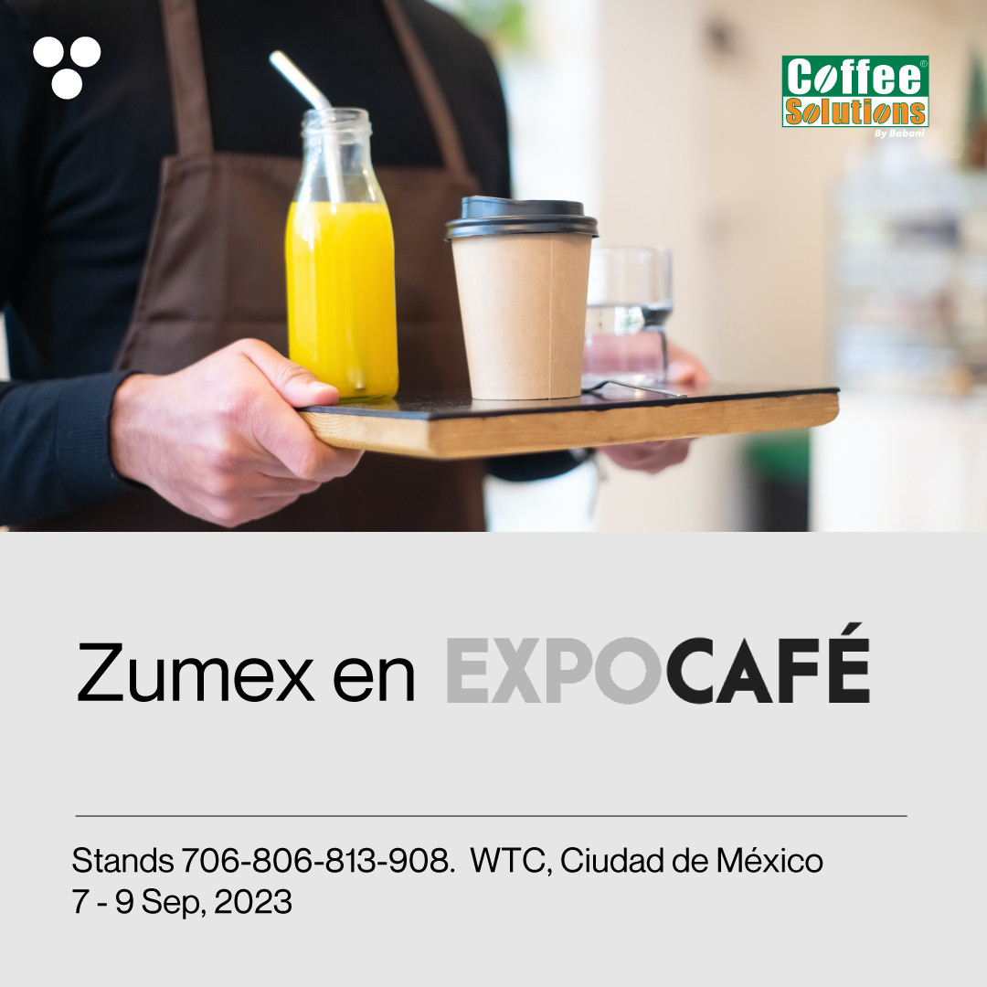ZumexLATAM's tweet image. ¡@expocafe en WTC #México está a la vuelta de la esquina! 

Encuéntranos en los stands de #CoffeeSolutions para disfrutar de un delicioso zumo recién exprimido. 
¡Te esperamos!

📢Stands 706-806-813-908
📅 7-9 sep, 2023
🌍WTC, Ciudad de México.