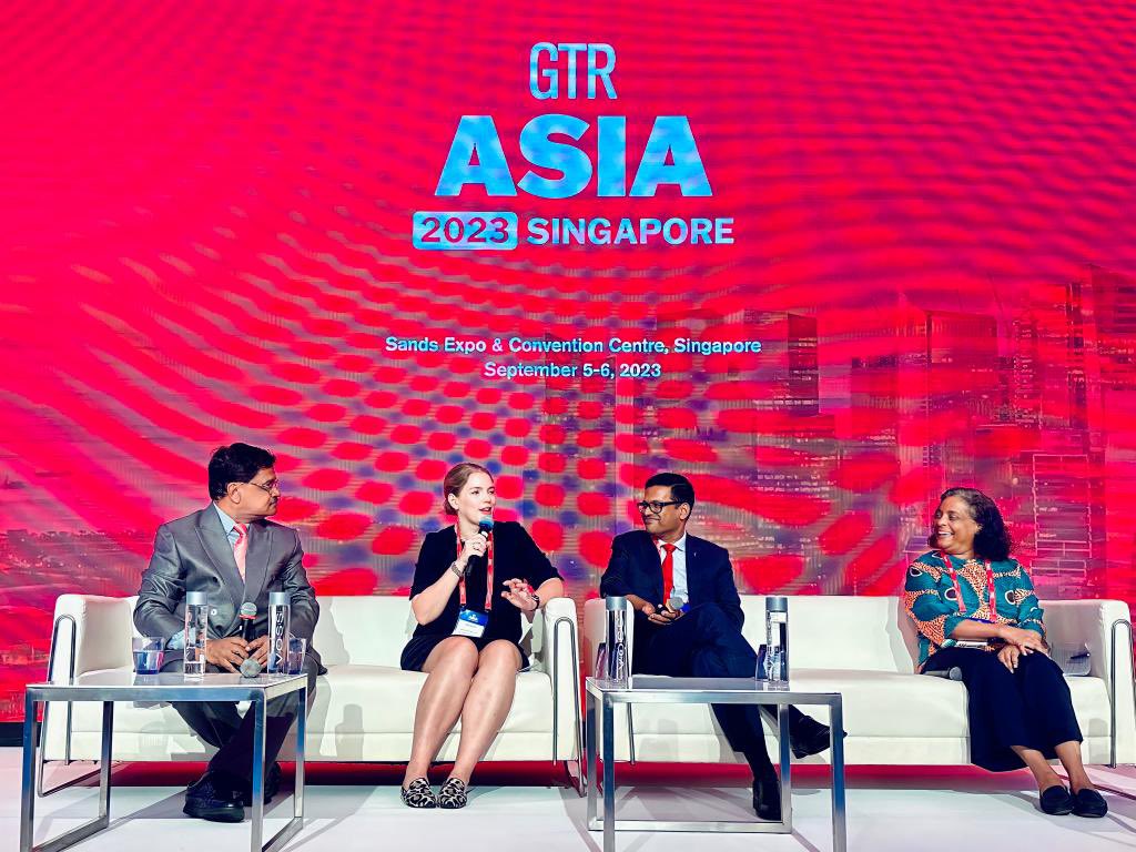 Fantastic debate at #GTRASIA on the future of regional trade deals and how geopolitics, innovation and the climate challenge will shape them. Thanks for hosting @CurtisSChin & @gtreview