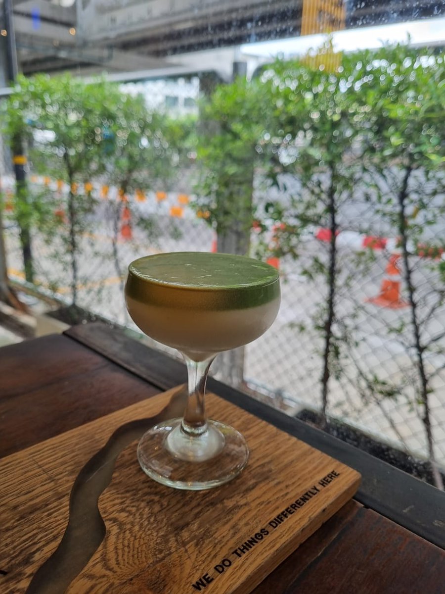 Taste the smoothness in every sip. I called it "The Holy Matcha" 🙌
#FactoryCoffee 
#Matcha 
#BestMatcha