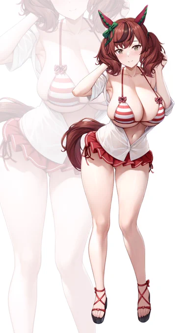 水着ネイチャちゃん#ウマ娘#ナイスネイチャ 