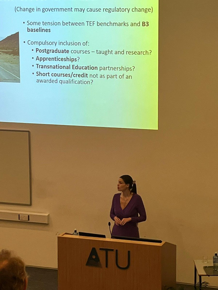 HUCBMS (@hucbms) on Twitter photo Prof Claire Pike from <a href="/AngliaRuskin/">ARU</a> overviews reflections on #TEF and  discusses the outlook for #TEF27 at #HUCBMS23 #TeachingExcellenceFramework Prof Claire Pike from <a href="/AngliaRuskin/">ARU</a> overviews reflections on #TEF and  discusses the outlook for #TEF27 at #HUCBMS23 #TeachingExcellenceFramework