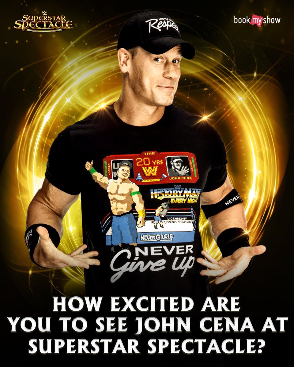WWEIndia's tweet photo. Only 2 DAYS left! 😃 #WWESuperstarSpectacle https://t.co/BM82Yceb22