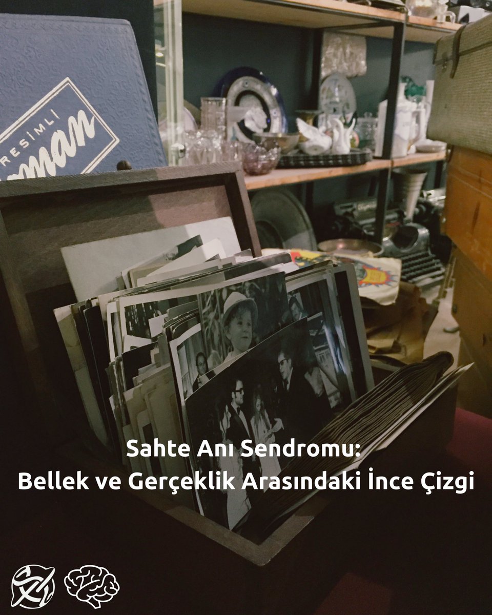 mbgturkiye's tweet photo. Sahte anı sendromu, bireylerin tamamen uydurma veya gerçekleştirmedikleri bir olayı yaşadıklarını hatırladığı bir durumu ifade eder. Genellikle psikoterapi süreçlerinin bir sonucu olarak ortaya çıkar. Bellek karmaşık bir süreçtir ve insanlar, yaşadıkları olayları zaman içinde yeniden yorumlayabilirler. Bu sendromun altında yatn birkaç neden şu şekilde sıralanabilir:

Sugestiyon ve Yönlendirme: Terapistler kişilere yanıltıcı bilgiler sunarak onları belirli bir olayı hatırladıklarını düşünmeye yönlendirebilirler.

Grup Baskısı: Toplumsal beklentiler veya diğer insanların anlatıları, kişilerin gerçekte yaşamadıkları olayları hatırlamalarına yol açabilir. 

Medya Etkisi: Televizyon, film veya kitaplarda gördüğümüz veya okuduğumuz olaylar, belleğimizde gerçekmiş gibi yer edinebilir ve sahte anıların oluşmasına sebep olabilir.
Kişinin yaşamına olumsuz yönde etkilerini hafifletmek veya önlemek için bazı adımlar atılabilir:

Bilinçlendirme: İnsanlar, sahte anı sendromunun varlığı konusunda bilgilendirilmelidir. Bu, kişilerin kendi anılarına daha eleştirel bir bakış açısıyla yaklaşmalarını sağlayabilir.

Dikkatli Sorgulama: Terapistler, danışanlarına yönelik soruları dikkatli bir şekilde seçmeli ve yanıltıcı olabilecek ifadelerden kaçınmalıdır.

Çok Kaynaklı Onaylama: Bir olayın gerçekliğini teyit etmek için birden fazla bağımsız kaynağa başvurmak önemlidir.

Duygusal Durumun Dikkate Alınması: Kişinin ruh hali ve duygusal durumu, sahte anıların oluşmasını etkileyebilir. 

Sonuç olarak, sahte anı sendromu belleğin karmaşıklığını ve esnekliğini gözler önüne seren bir fenomendir. Sahte anıların oluşması, bireylerin hayatını büyük ölçülerde etkileyebilir Bu nedenle, insanların kendi anılarına eleştirel bir bakış açısıyla yaklaşmaları ve gerektiğinde uzmanlardan destek almaları önemlidir.

Hazırlayan: Nurdeniz Deniz
Tasarım: Halil Ağırbaşlı

#sinirbilim #neuroscience #bilim #science #sinir #duygu #gerceklik