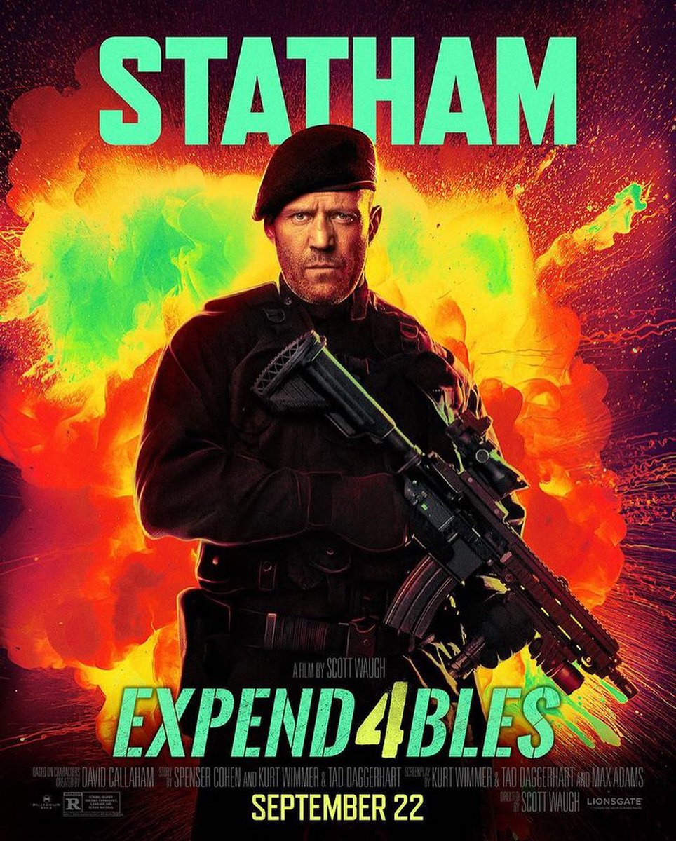 Imperialcinema_'s tweet photo. The “Old Blood” are back and are ready for some action

#Expen4bles will be on our big screens from #September22 https://t.co/77aMBIsZpD