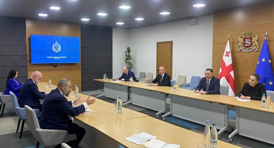 EUMM Head of Mission (@eummgeorgia_hom) on Twitter photo Today I held an introductory meeting with ๐ฌ๐ช Minister of Internal Affairs Vakhtang Gomelauri. I reiterated <a href="/EUMMGeorgia/">EU Monitoring Mission in Georgia</a>'s enduring commitment to peace & stability, through our 24/7 monitoring presence on the ground, confidence-building work and impartial reporting. <a href="/MIAofGeorgia/">MIA of Georgia</a> Today I held an introductory meeting with ๐ฌ๐ช Minister of Internal Affairs Vakhtang Gomelauri. I reiterated <a href="/EUMMGeorgia/">EU Monitoring Mission in Georgia</a>'s enduring commitment to peace & stability, through our 24/7 monitoring presence on the ground, confidence-building work and impartial reporting. <a href="/MIAofGeorgia/">MIA of Georgia</a>