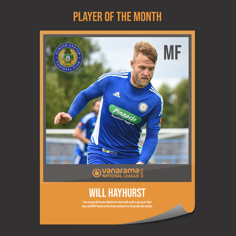 NL_Enterprise's tweet photo. The Vanarama National League North monthly awards winners have been revealed 👋

Manager - Jimmy Dean (@SUFCOfficial)
Player - Will Hayhurst (@CurzonAshton)

#TheVanarama | @Vanarama