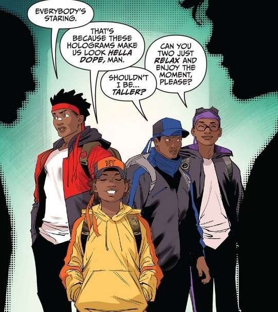 ComicGirlAshley's tweet photo. I adore the human TMNT designs. They fit them so well! https://t.co/OuvW0hEmPh