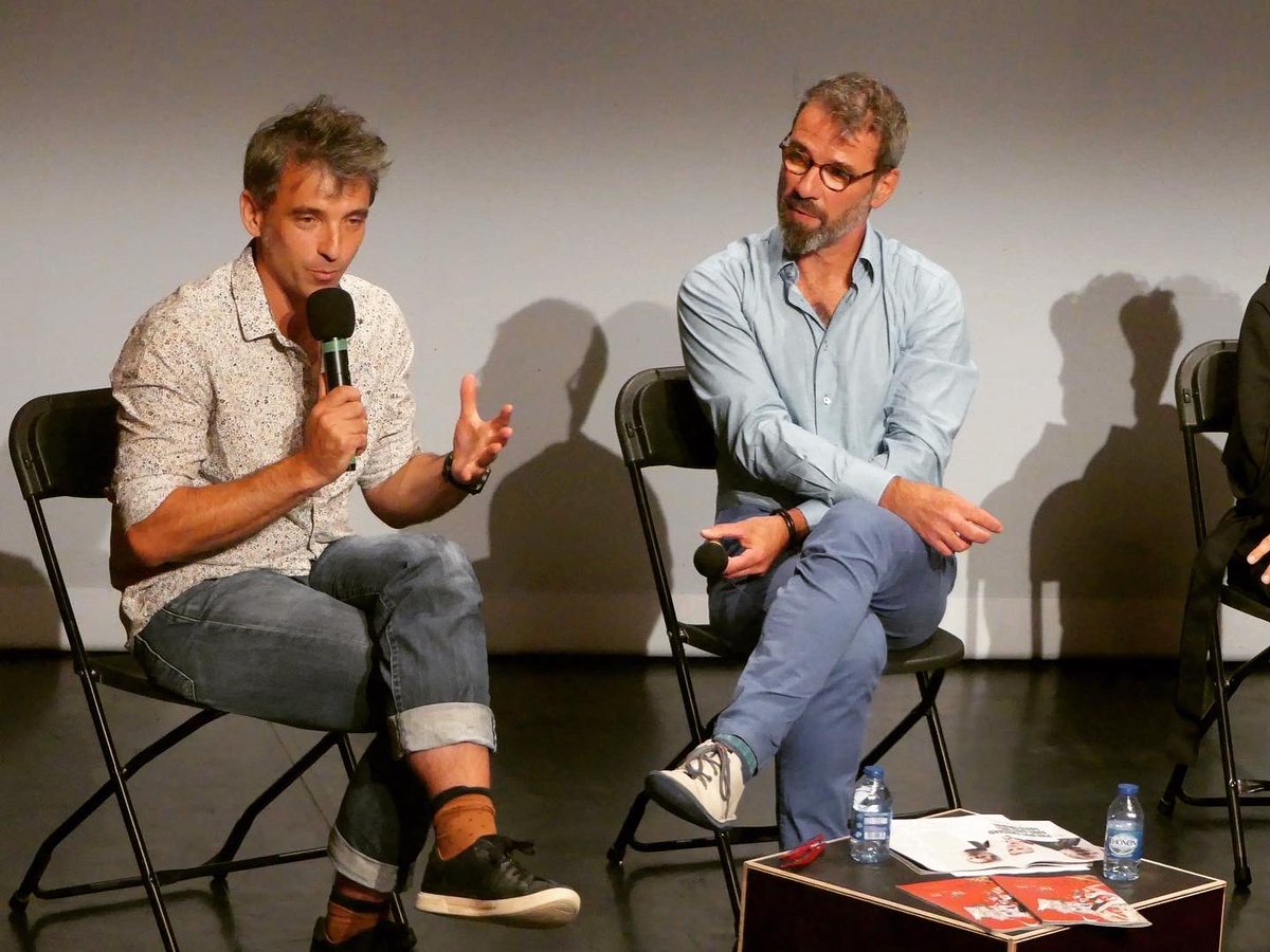 TheatrePM's tweet photo. ✨ Retour en images sur la présentation de la saison 23-24 qui s'est déroulée hier soir ! Trois artistes que l'on retrouvera tout au long de la saison étaient présents : Laurance Henry de la Cie A K entrepôt, Mathieu Coblentz et Emmanuel Lepage #bretagne #finistere #morlaix https://t.co/EMnWKTKomj