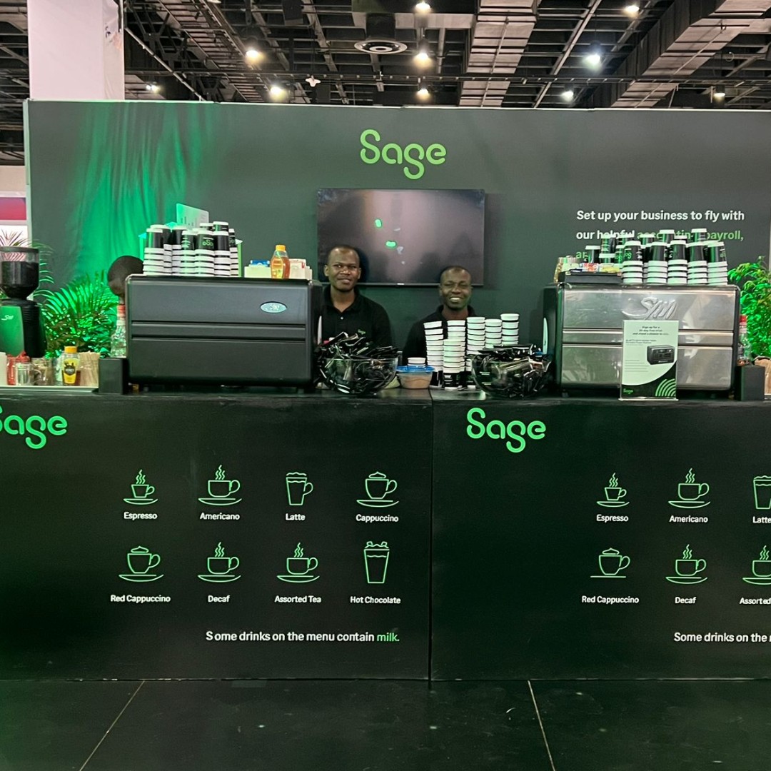 SageGroupZA's tweet photo. We're out and about at the @NSBCAfrica Business Show. Make a stop at our stand for coffee and insightful conversations about how we can help your business flow.☕
#SageForSmallBiz #TheBizShowAfrica #HelpingBusinessFlow https://t.co/sr2TBhE7pZ