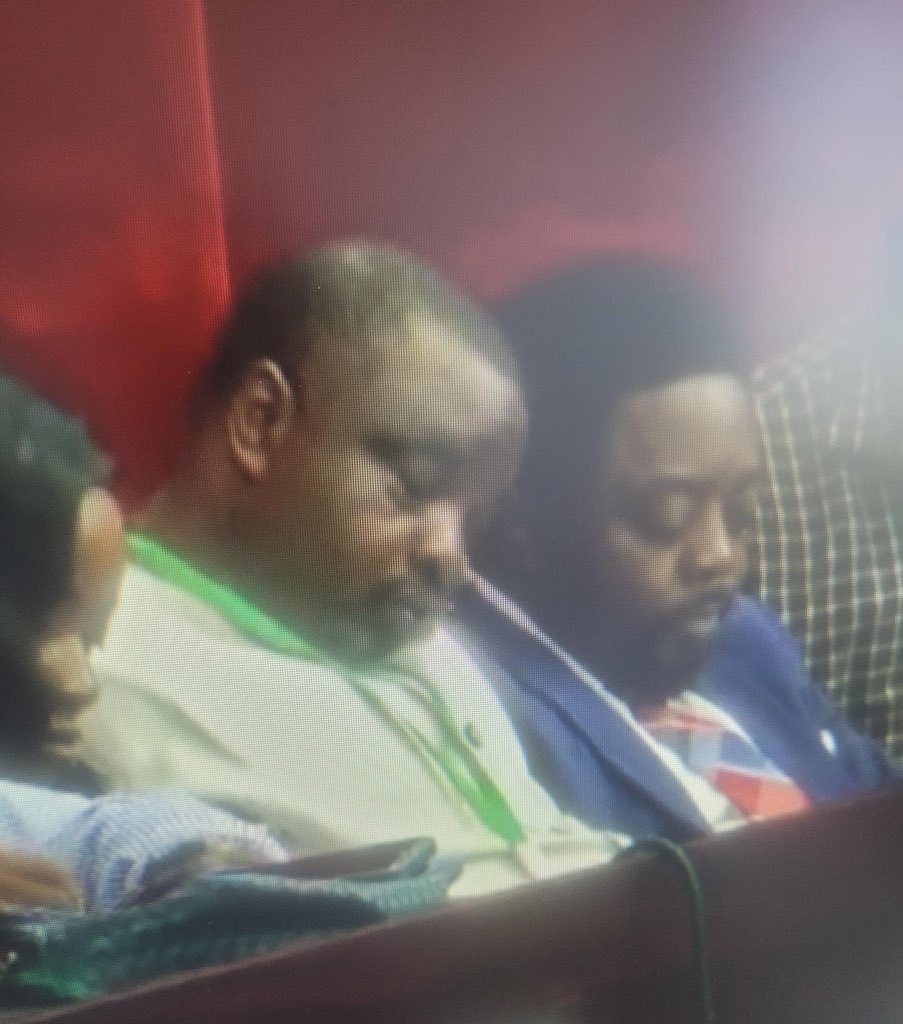 PO_GrassRootM's tweet photo. All the APC pressmen and TV presenters for APC are sleeping in Courtroom today. #PEPTJudgement https://t.co/euf9dGqa7B