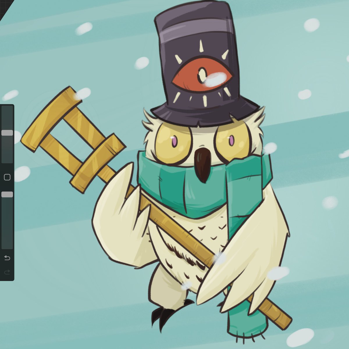 Bam! Another one done. 

Not really, the art is still ever-evolving, but for now I’m quite happy with this little rascal.

What would you name it if you had to?