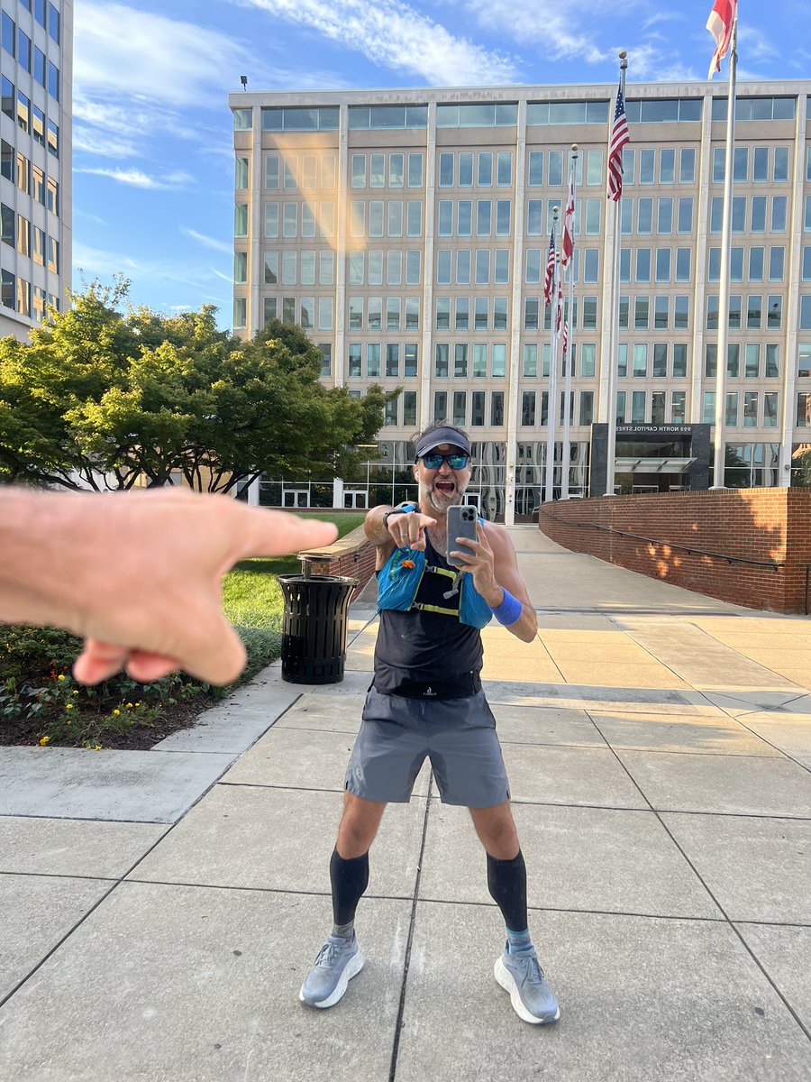 24 miles around #DC on the 49th birthday.  Gonna be a great year! Thanks for all the well wishes! #ultra #running #lovelife