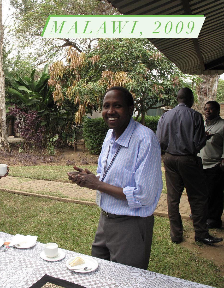 belamalta10's tweet photo. Dr. Abdi Mohamed (KEMRI) was a student back in the 2009 course in Malawi. He is one of our instructors now. He’s lost some hair but not his smile 😁. #MicrobioKenya23 https://t.co/nUT5R0hUrc