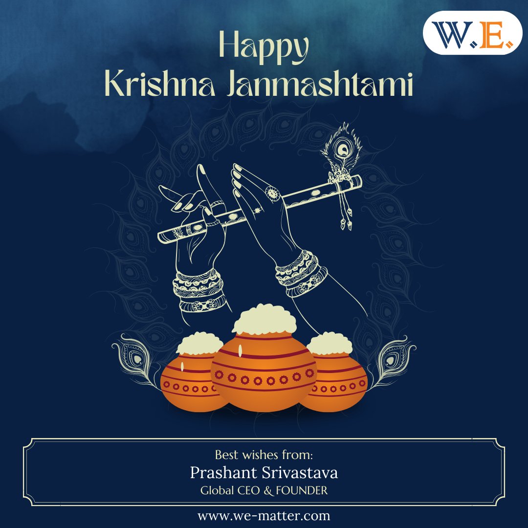 prashantspeak's tweet photo. “On this auspicious day, let’s immerse ourselves in the teachings of the Lord and spread the message of love and harmony.” 
#janmashtami2023 #HappyJanmashtami https://t.co/oGt608aEVt