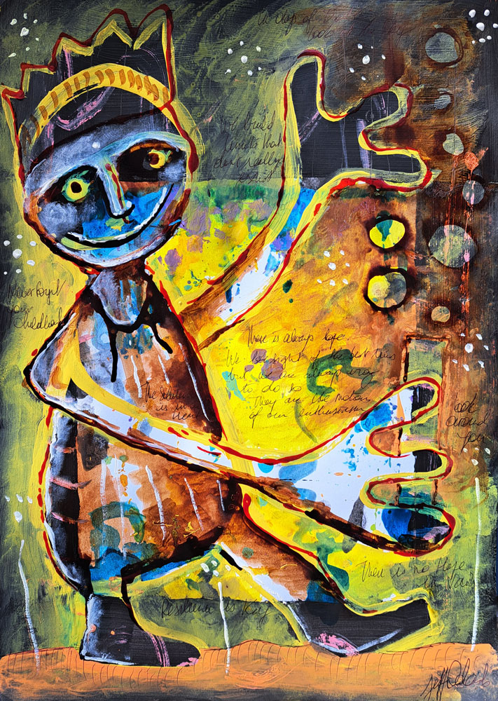 Jeff Roland🤠🌞💎M a g i c ⭐🌠 (@jeffrolandmagic) on Twitter photo Good Morning , Look we are still here
You magic Legends you
I invite you to explore my pieces on <a href="/KnownOrigin_io/">KnownOrigin.io</a> today,
Digital manipulation vs Traditional
Let's compare
¡NO PASARÁN! and a classic ' King of Potions '
Both at 0.2 $ETH
Which will sell first ?
links attached Good Morning , Look we are still here
You magic Legends you
I invite you to explore my pieces on <a href="/KnownOrigin_io/">KnownOrigin.io</a> today,
Digital manipulation vs Traditional
Let's compare
¡NO PASARÁN! and a classic ' King of Potions '
Both at 0.2 $ETH
Which will sell first ?
links attached