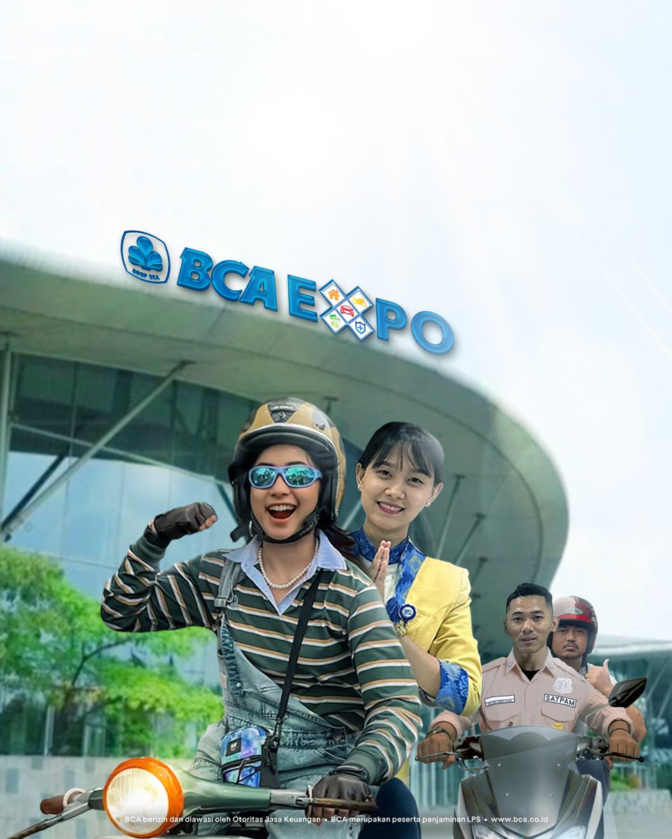 <a href="/pantungalimar/">𝐆𝐚𝐥</a> Ternyata oh ternyata ~ si mas ke #BCAExpo2023 di ICE BSD buat cicil motor baru sama bunga spesialnya yang #beriRingan. Penasaran? Cus ke link ini bca.id/3LbpfNc 😙