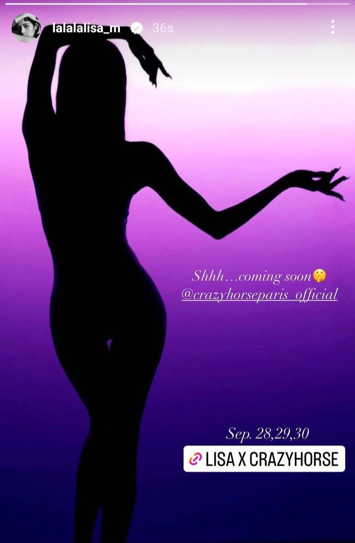 #LISAxCrazyHorseParis will be sooo iconic that Kpop companies will again try the “copy &amp; paste” for their idols. And that’s the reason there will be no other LISA in the Kpop industry. You can imitate her but can nevee ever duplicate her.