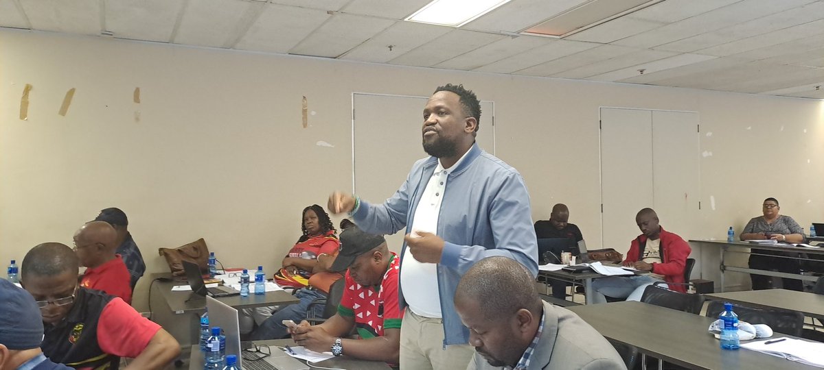 _cosatu's tweet photo. #COSATU #NEDCOM is in session in relation to worker education and training geared towards empowering workers, #shopstewards and officials across all unions & federations in South Africa #SkillsRevolution #ClassConsciousness #ClassStruggle https://t.co/B4PLlKEQ82