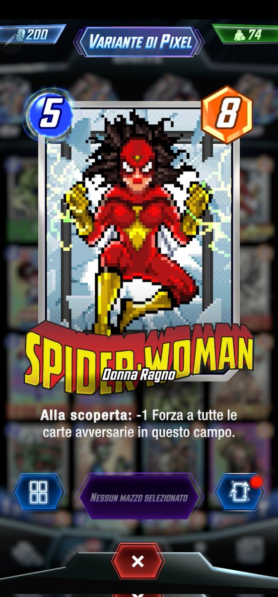 Ho sbustato un po' oggi e una l'ho beccata dalla variant dei rank, direi ottimo, siamo a 99 pixel!!!