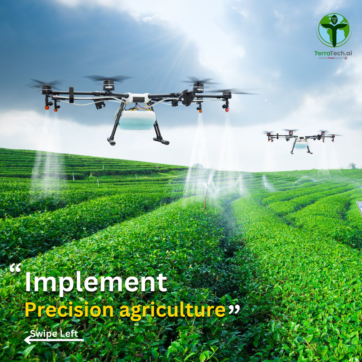 TerratechAi's tweet photo. Efficient natural resource management in farming is crucial for sustainable practices. This involves training farmers in soil-water techniques, precision agriculture, and renewable energy use to boost crop yield and environmental preservation. 

#TerraTech #precisionagriculture https://t.co/XV1BUW6K2s