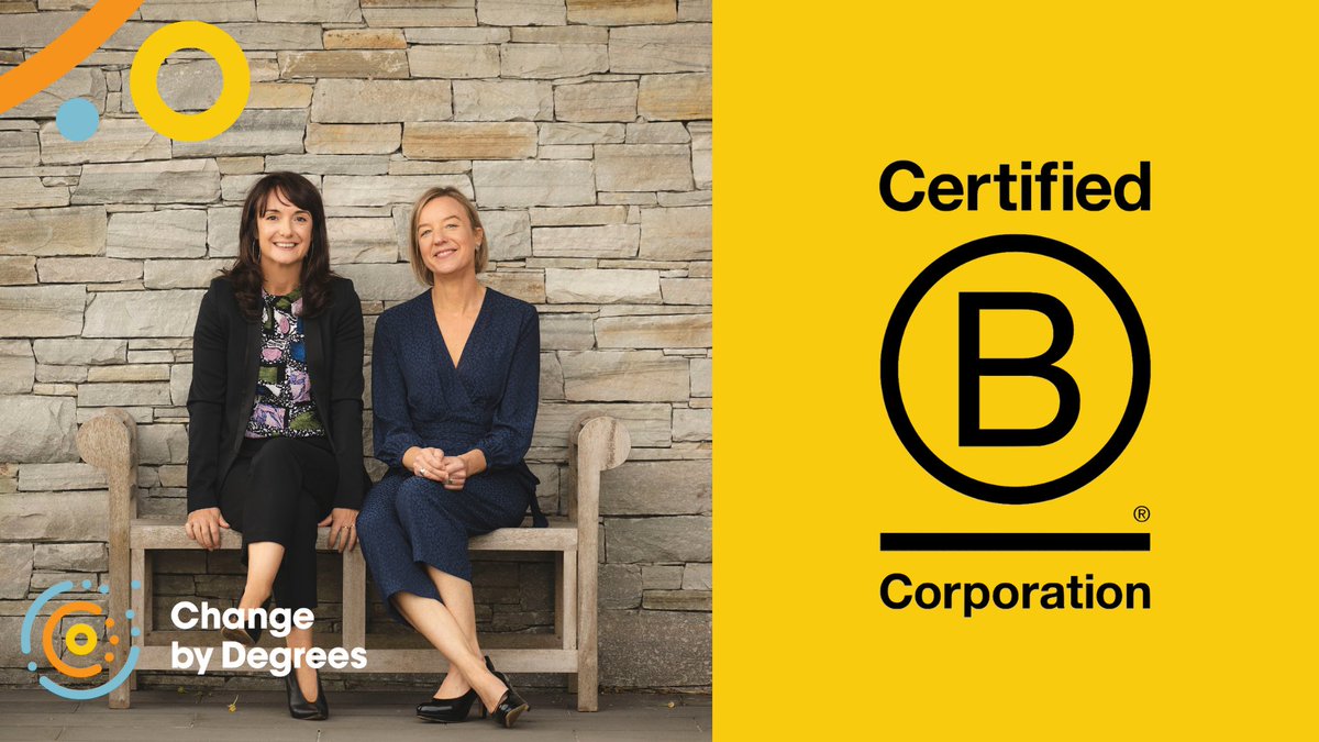 Big news! 🌿Change by Degrees is B Corp certified! Celebrating our dedication to a sustainable world and... keep an eye out for what's next! #BCorp #Sustainability #ChangeByDegrees