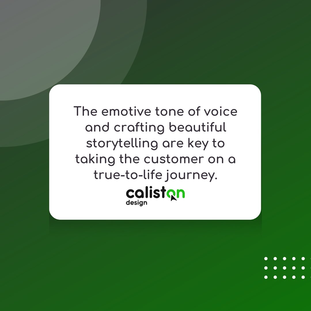 CalistonDesign's tweet photo. We predict that human connection will play a. big part in web design this year.  

Brands are going into detail about their story, using videos to showcase their processes and real-life photography to captivate the audience and make them feel welcome. https://t.co/vJUkyWKDaK