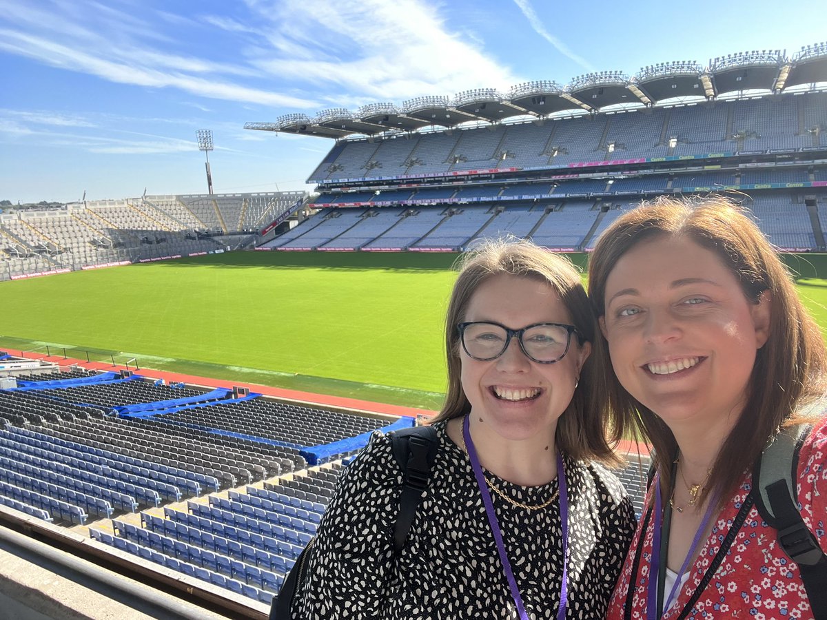 Great day so far <a href="/CrokePark/">Croke Park</a> for the <a href="/DigitalIre/">Digital Business Ireland (DBI)</a> Future Proof Summit w/ <a href="/AlisonDesmond1/">Alison Desmond</a> #futureproof