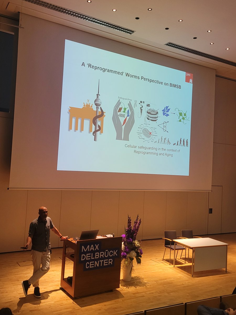 BIMSB_MDC's tweet photo. Proud to showcase a selection of our alumni during session 2 of the Berlin Summer Meeting 2023: Pinar Önal, @baris_tursun @TursunLab, Elena Torlai Triglia, Lea Haarup Gregersen @GregersenLab &amp; @M_Munschauer 
#mdcBIMSB2023
@MDC_Berlin https://t.co/CVhJnvAfr5