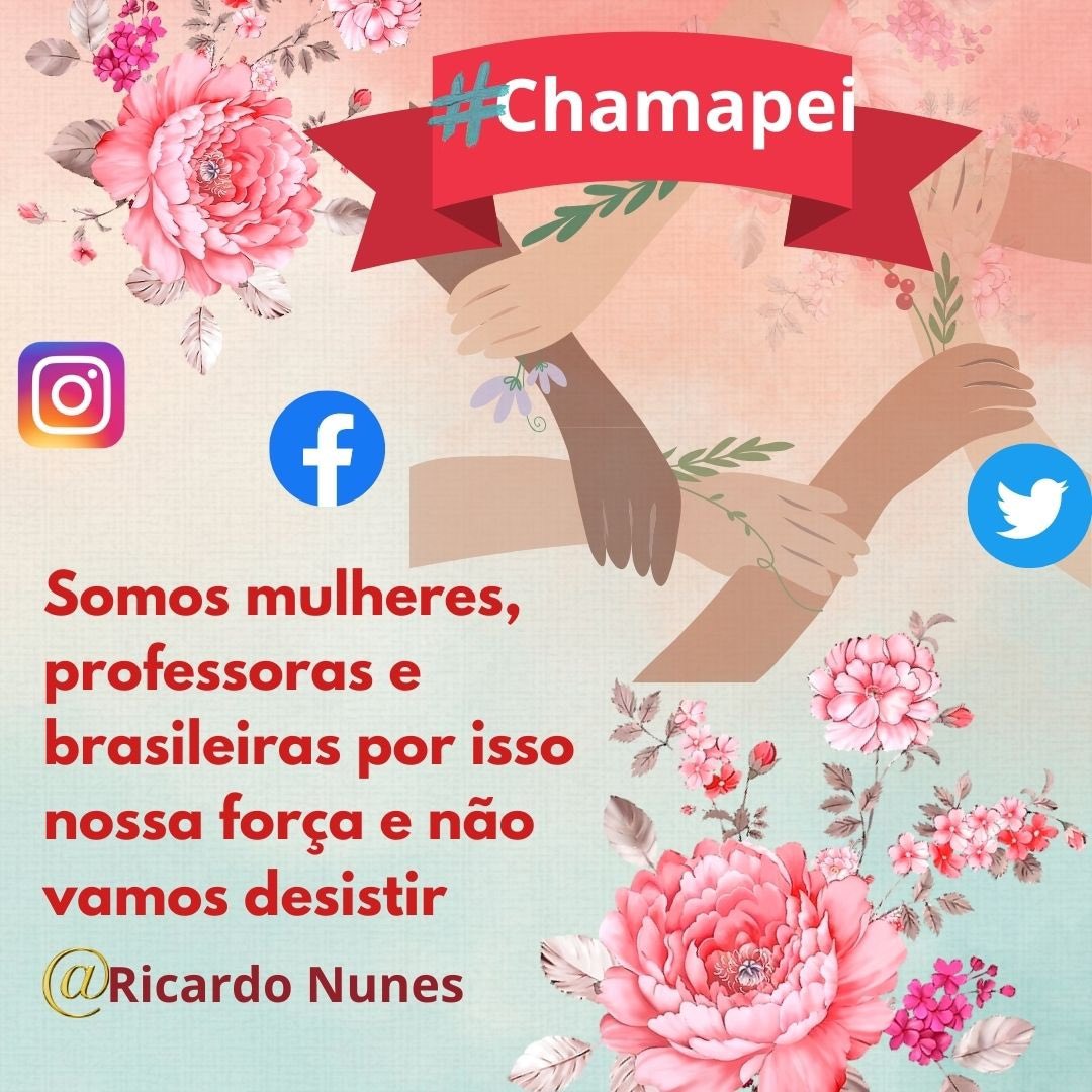 ari_886's tweet photo. Prefeito @ricardo_nunessp 
Alô Sr prefeito … chama pei . Existe os cargos públicos que necessitam ser ocupados por profissionais da Educação. Nós como professoras queremos ocupar nosso cargo q por direito conquistamos através de concurso
#chamapei
#mechamaqueeuvou https://t.co/vUb2aVUa5B