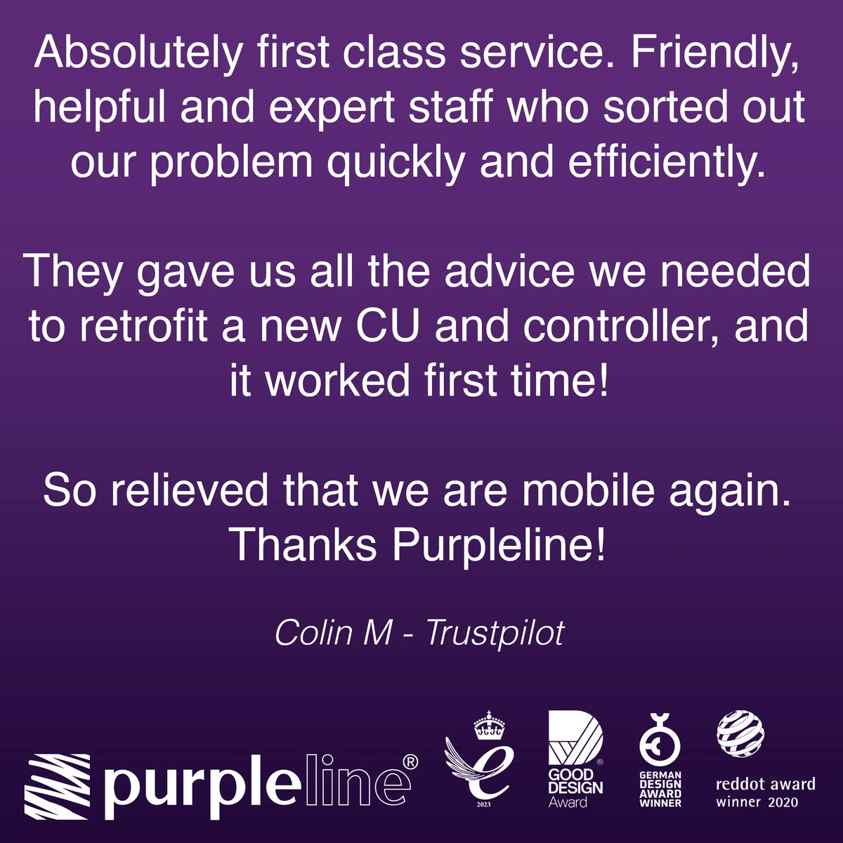 We're really feeling the love ❤️

Find out what makes our customers so happy with our service - choose Purple Line!

#design #innovate #improve #productdesign #invention #designinspiration #leisureaccessories #leisuregear #getoutdoors