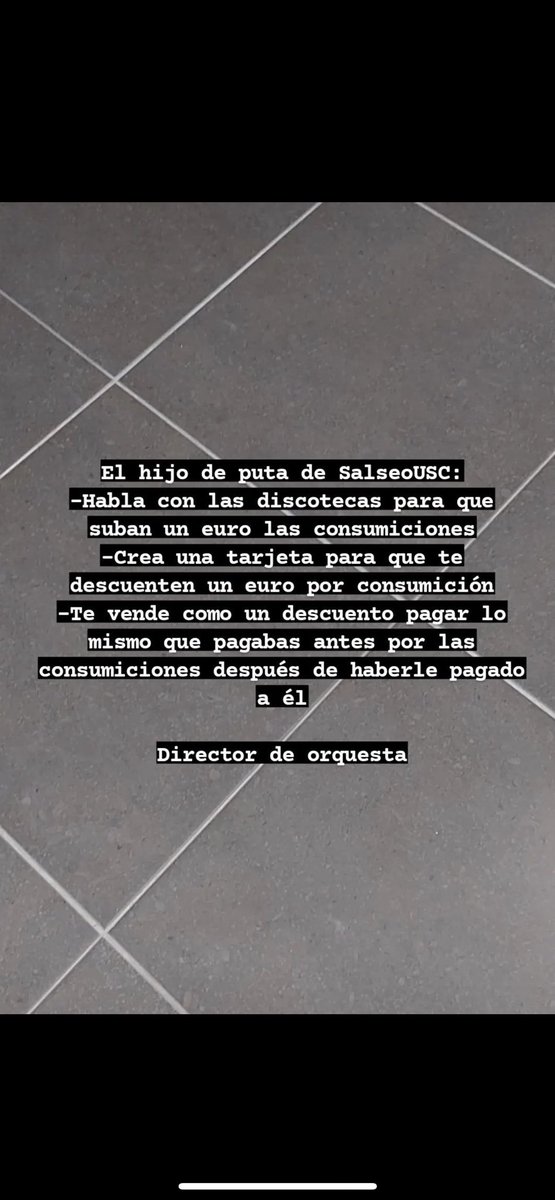 O famosísimo grupo eskravos (que acaba de sacar disco) ten unha canción dedicada a salseo con moito amor.
“Haz tu Magia” 
Todo o mundo a escoitala