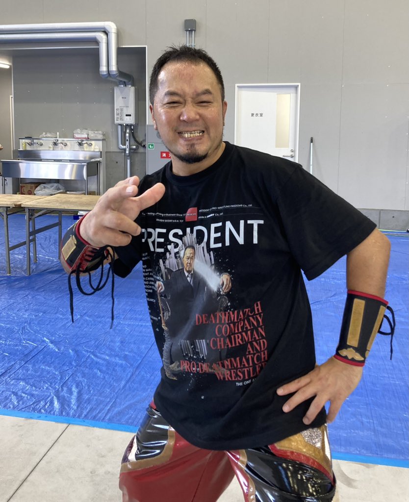 strongstyle2016's tweet photo. ステーキプロレス第三弾
『狂った謝肉祭』

⭐️開催日:10月14日(土)15:30〜 

⭐️川島真織選手・スクールボーイ選手参戦決定！

⭐️VIP席残り僅か！ご予約はお早めに

⭐️参戦選手:佐々木貴、葛西純、正岡　　　　
大介、ダイナ御堂、川島真織、スクールボーイ他

#pw_freedoms
#B168_pw
#revenger_0129 https://t.co/AhCyZDgPUv